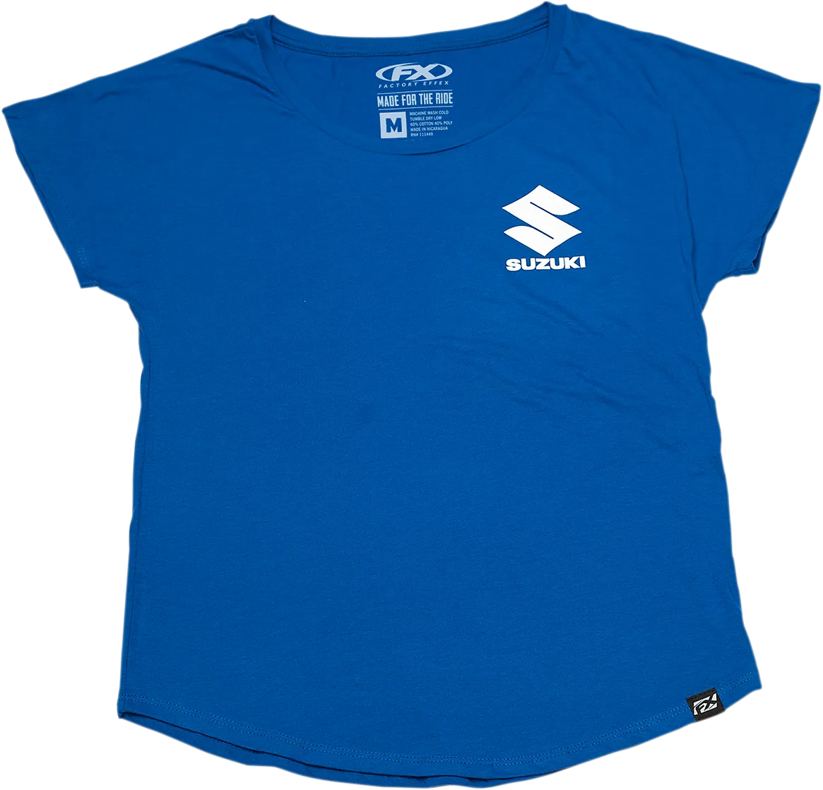 FACTORY EFFEX-APPAREL Women's Suzuki Icon Shirt - Royal Blue