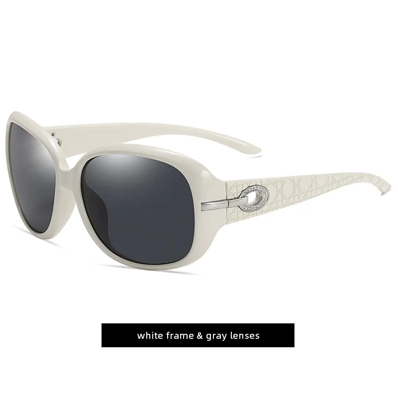 Fashion Elegant Womens Polarized Sun Glasses Anti-glare UV400 Driving Sunglasses Women Luxury Vintage Sunglass 2021 With Box