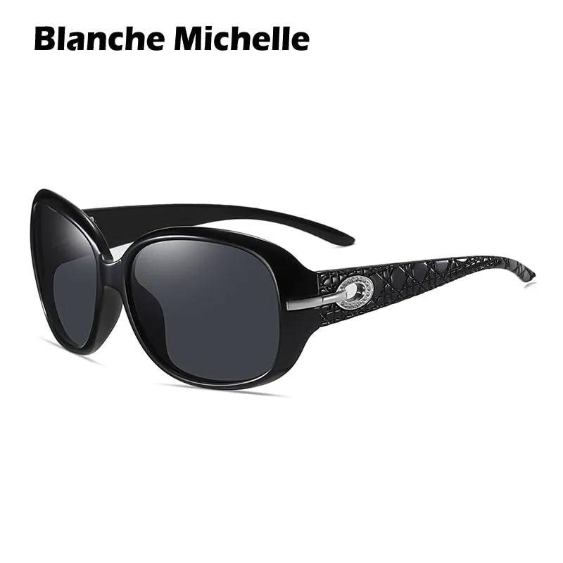 Fashion Elegant Womens Polarized Sun Glasses Anti-glare UV400 Driving Sunglasses Women Luxury Vintage Sunglass 2021 With Box