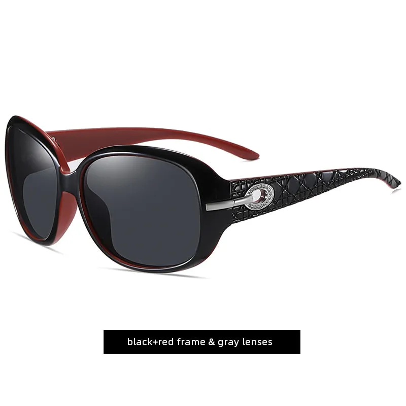Fashion Elegant Womens Polarized Sun Glasses Anti-glare UV400 Driving Sunglasses Women Luxury Vintage Sunglass 2021 With Box