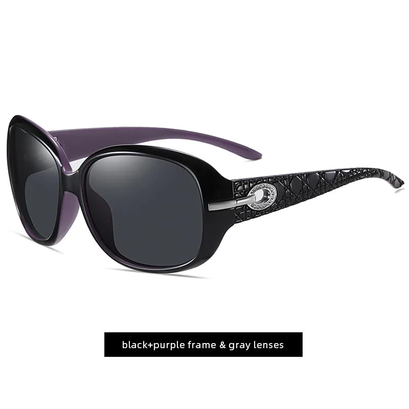 Fashion Elegant Womens Polarized Sun Glasses Anti-glare UV400 Driving Sunglasses Women Luxury Vintage Sunglass 2021 With Box