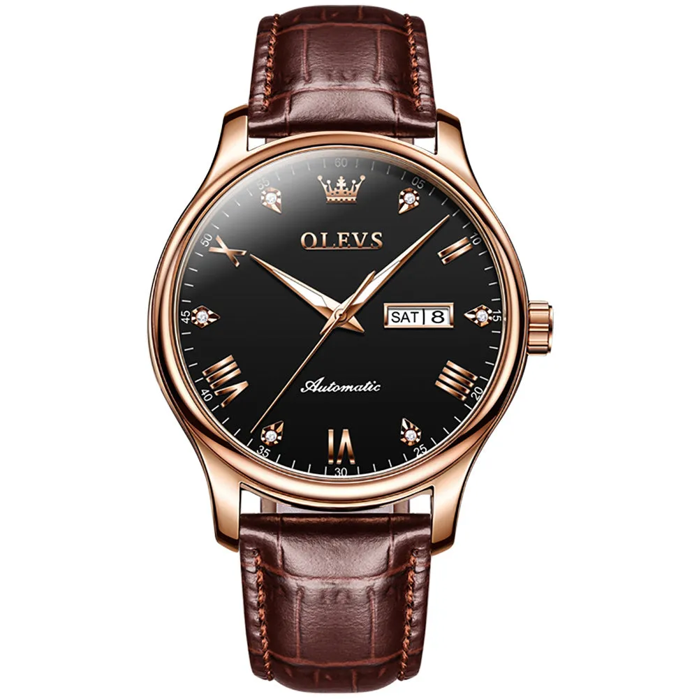 Fashionable Elegant Waterproof Glow-in-the-dark Mechanical Watch Women's Watch Men's Watch