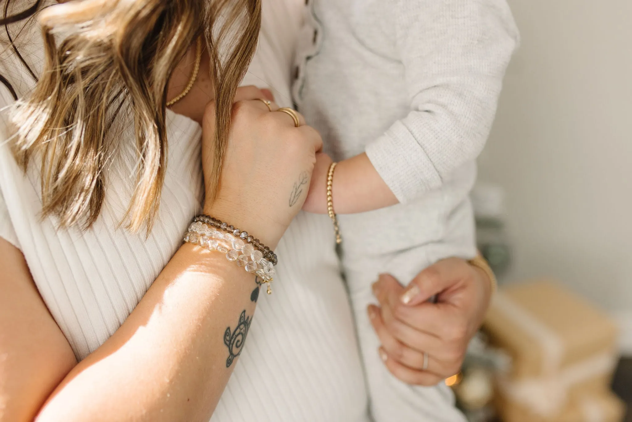 Flawless Mom   Mini Bracelet Set (6MM Beads)