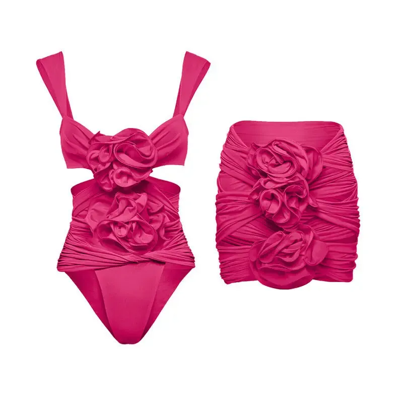 Floral Womens Swimsuit - Trendy Beachwear