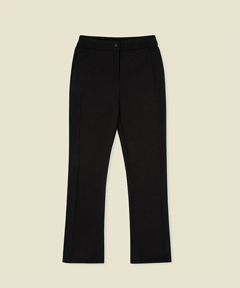 FORDI Padded Slim Bootcut Long Pants v2 - Black