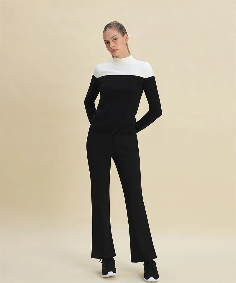 FORDI Padded Slim Bootcut Long Pants v2 - Black