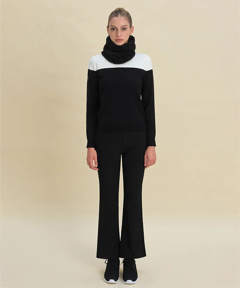 FORDI Padded Slim Bootcut Long Pants v2 - Black