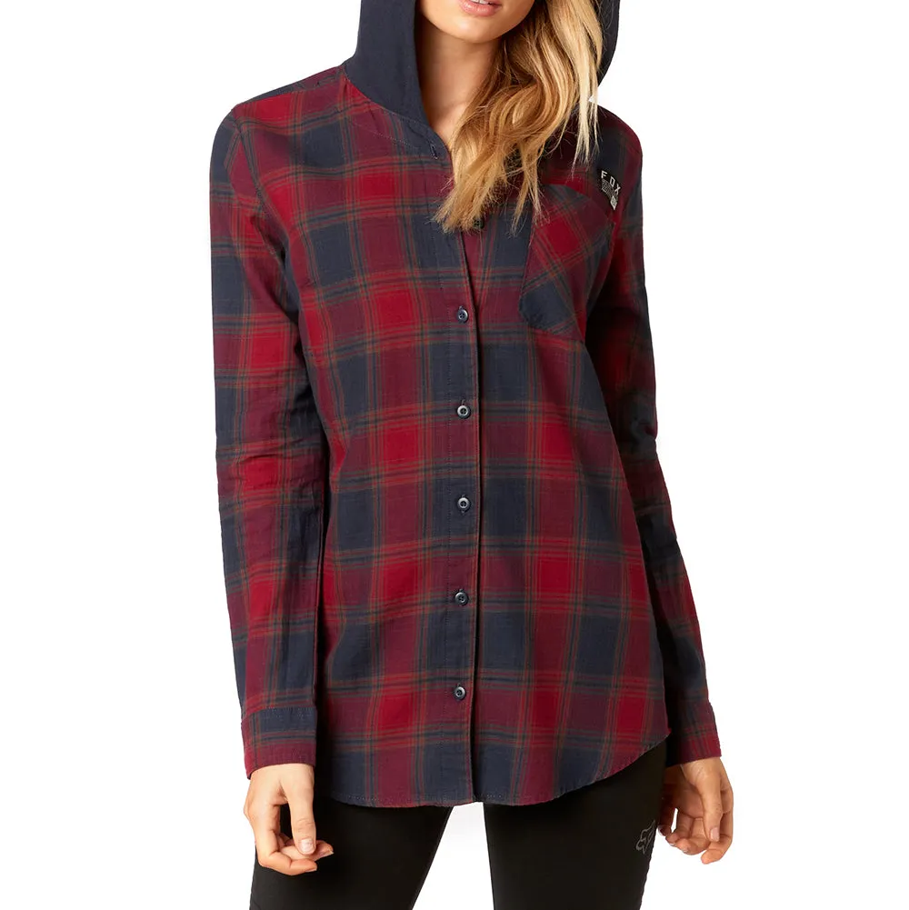 Fox L. Deny Flannel - Dark Red