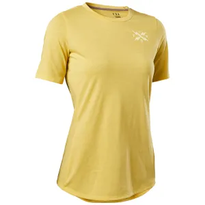 Fox Womens Ranger Dr Ss Jersey - Pear Yellow