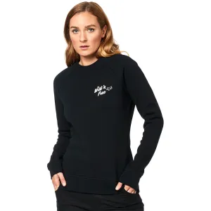 Fox Womens Wild N Free Crew Fleece - Black