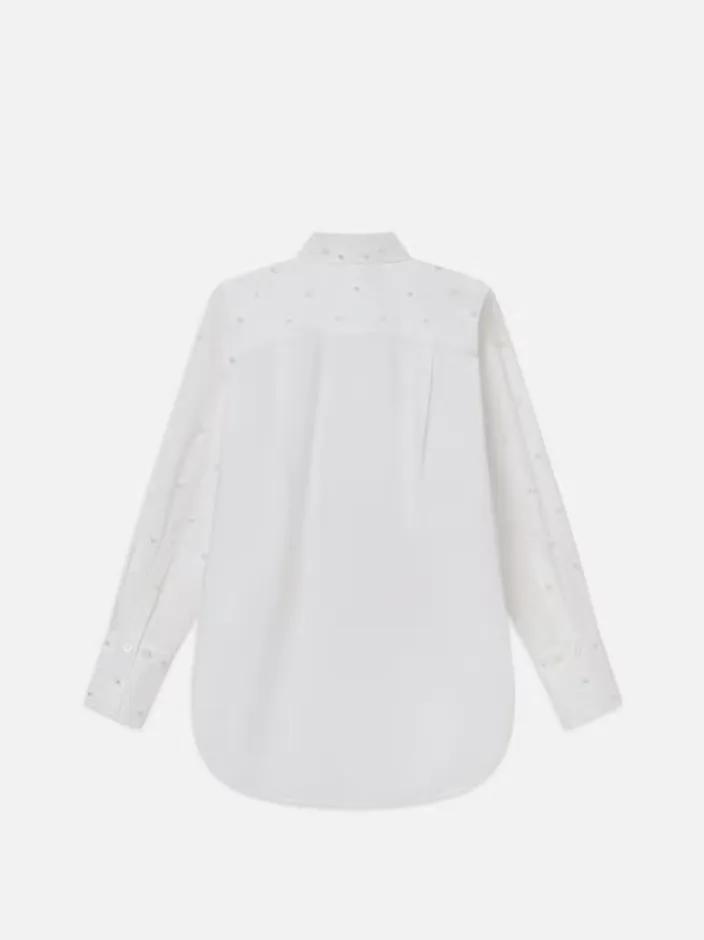 FRAME The Oversized Pearl Shirt