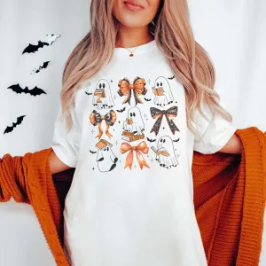 Ghosts Bows & Books Graphic Tee