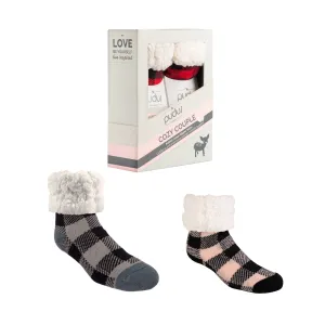 Gift Box - Cozy Couple | Lumberjack Grey & Lumberjack Blush