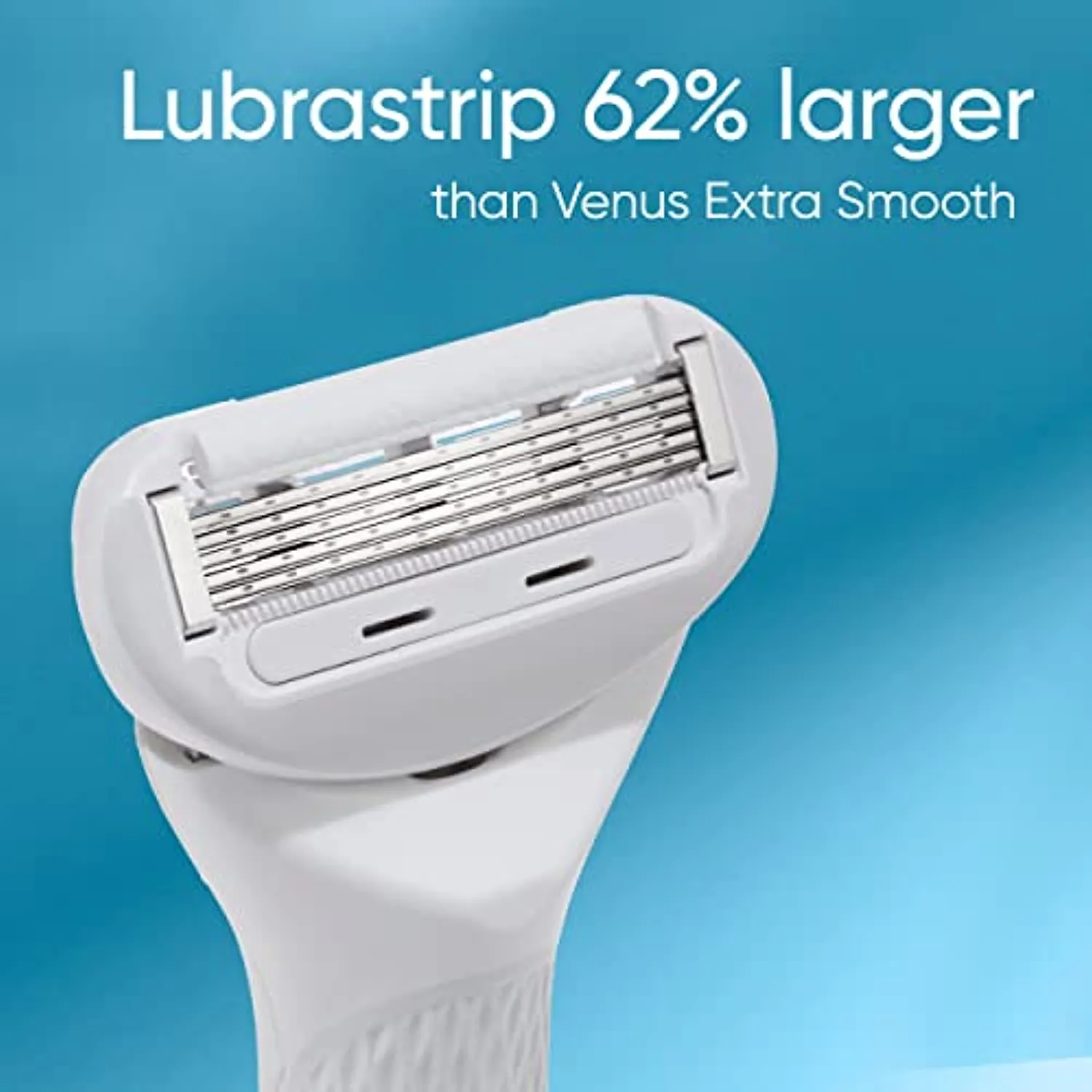 Gillette Venus Radiant Skin Razors for Women, Includes Pearl Powder Olay Moisturizer, 1 Venus Razor, 1 Razor Blade Refill