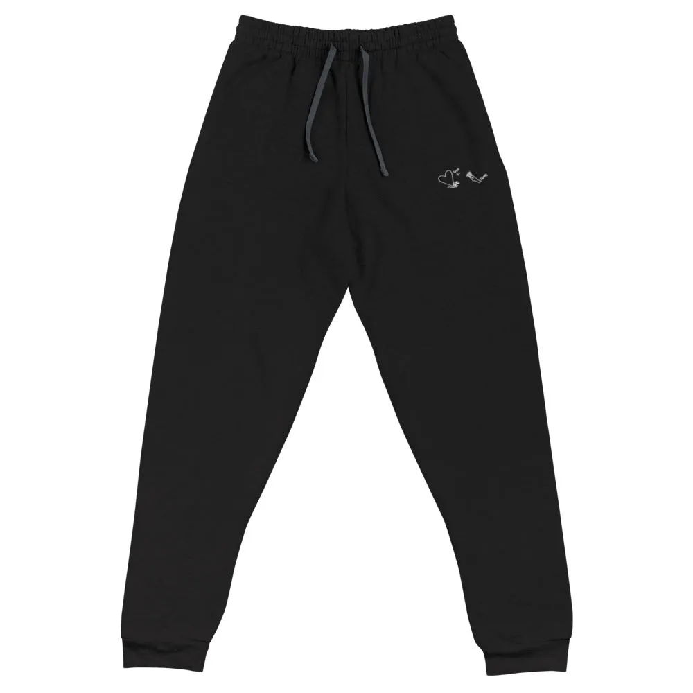 “Gimme” Embroidered Joggers