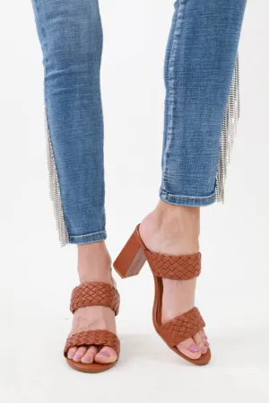 Girl's Best Friend High Heels -Tan