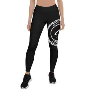Go Get It Official Leggings (Black/White)