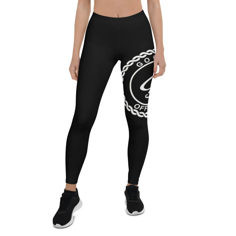 Go Get It Official Leggings (Black/White)