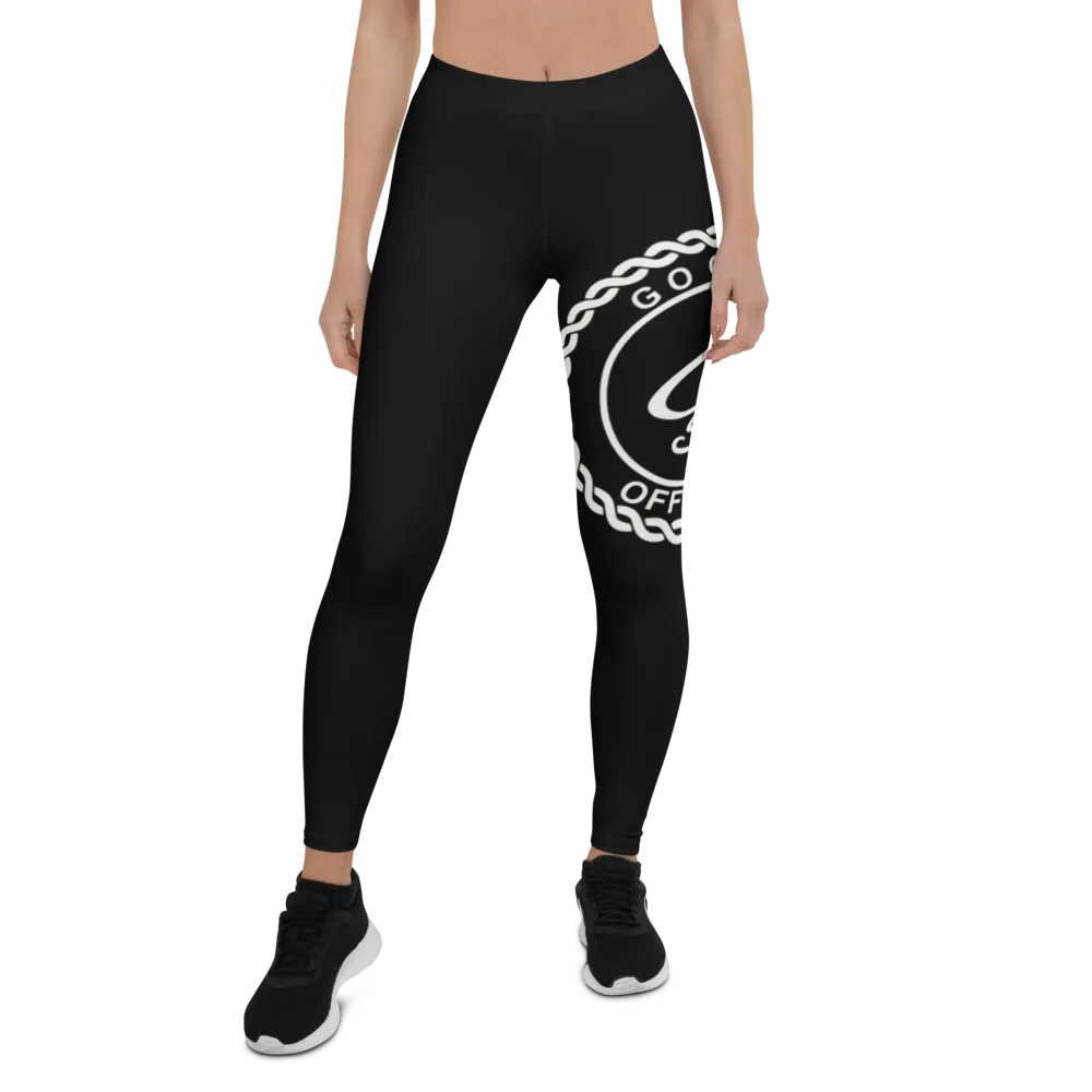 Go Get It Official Leggings (Black/White)