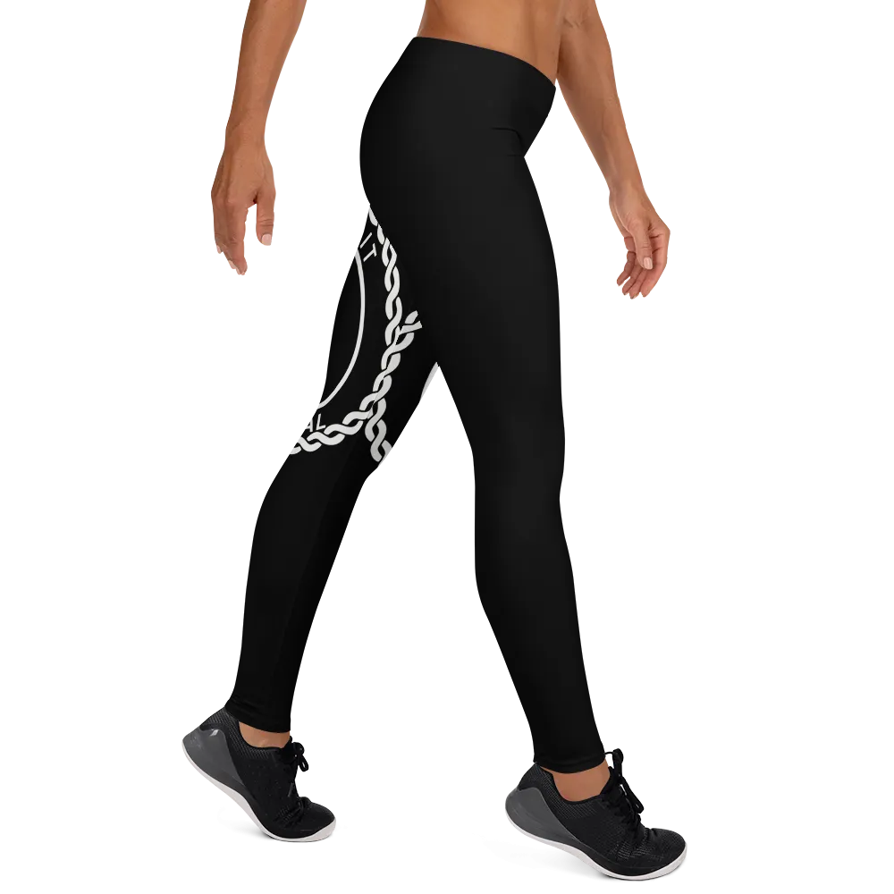 Go Get It Official Leggings (Black/White)