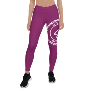 Go Get It Official Leggings (Magenta/White)