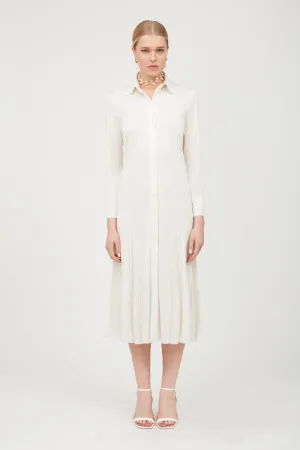 Godet Shirt Dress