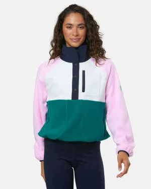 Gym Coffee Snap Polar (Womens) - Baby Pink