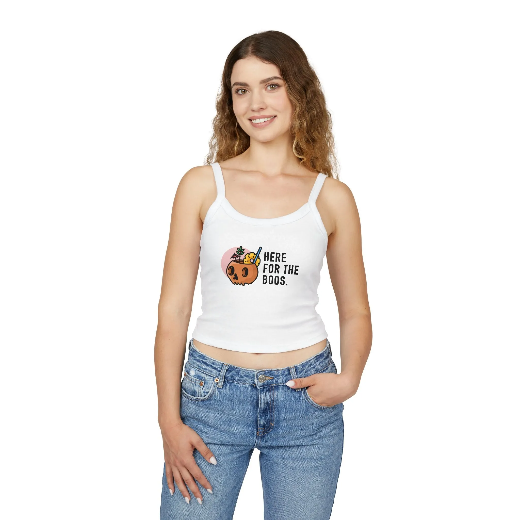 Halloween - Here for the Boos Tank Top