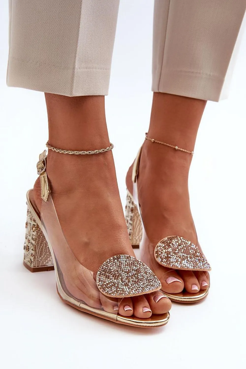Heel sandals