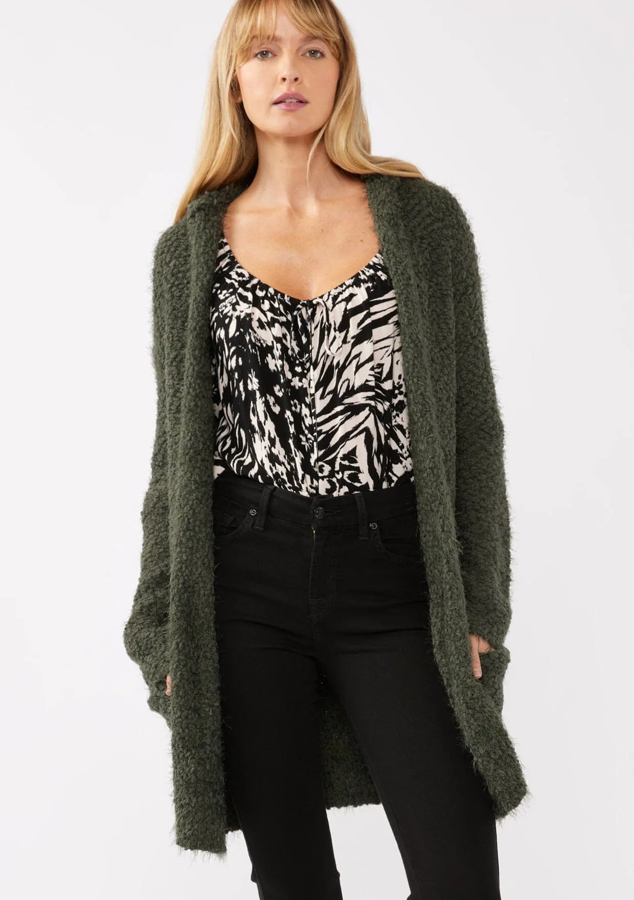 Homebody Hooded Cardigan