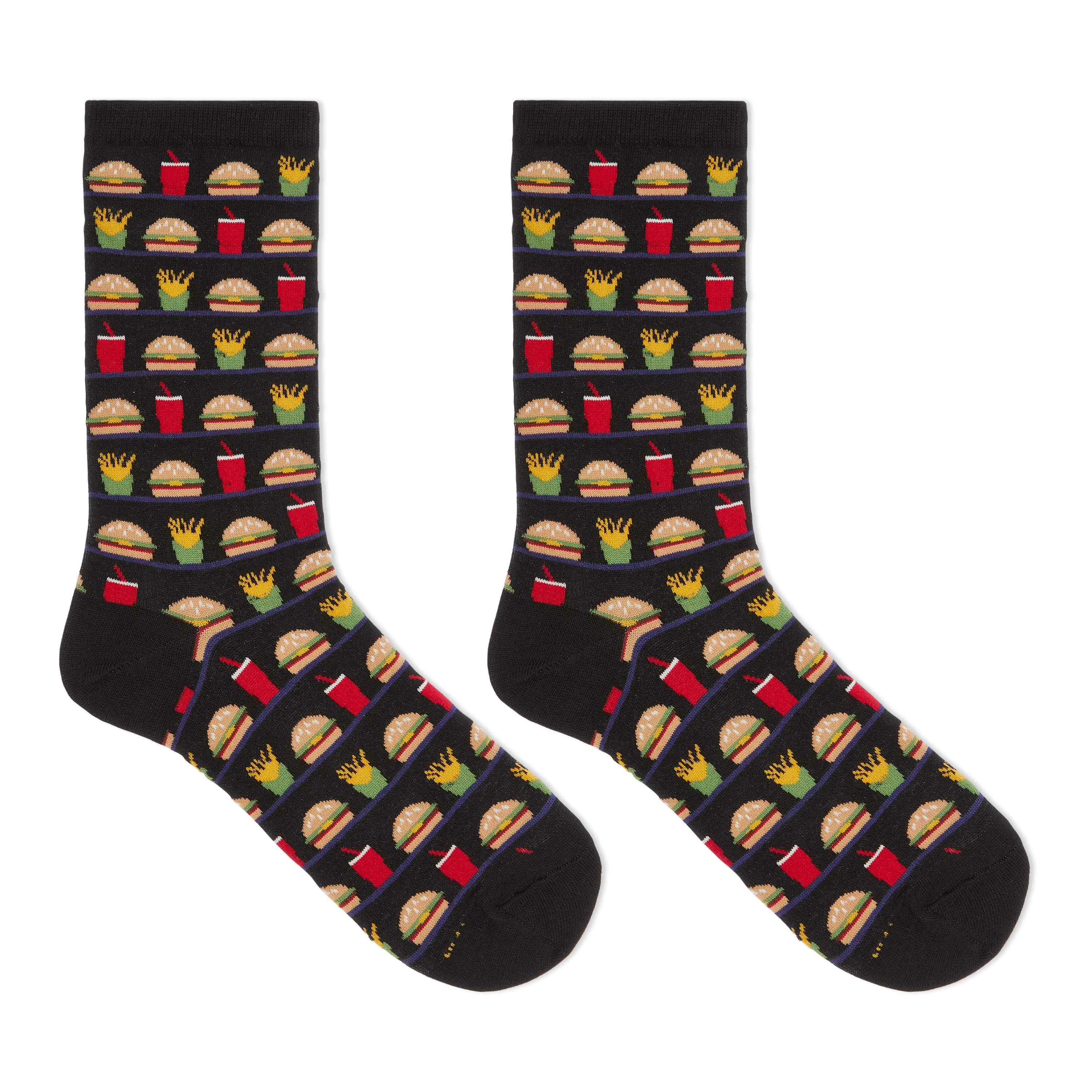 HOTSOX Women's Fast Food Crew Socks