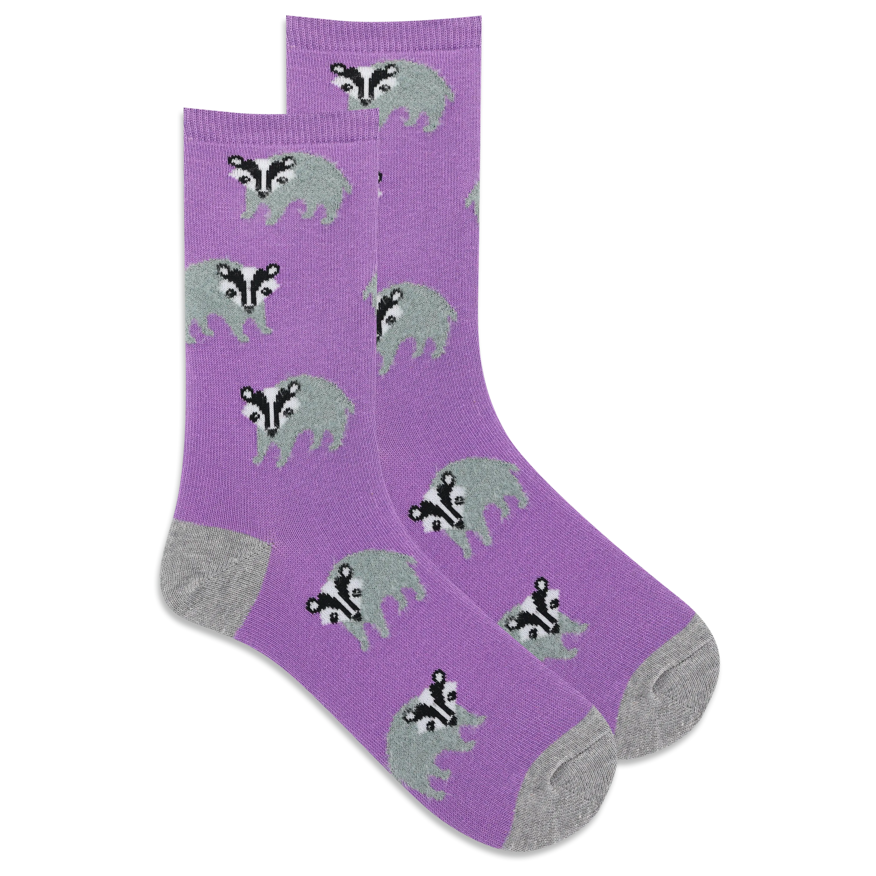 HOTSOX Women's Fuzzy Badger Crew Sock
