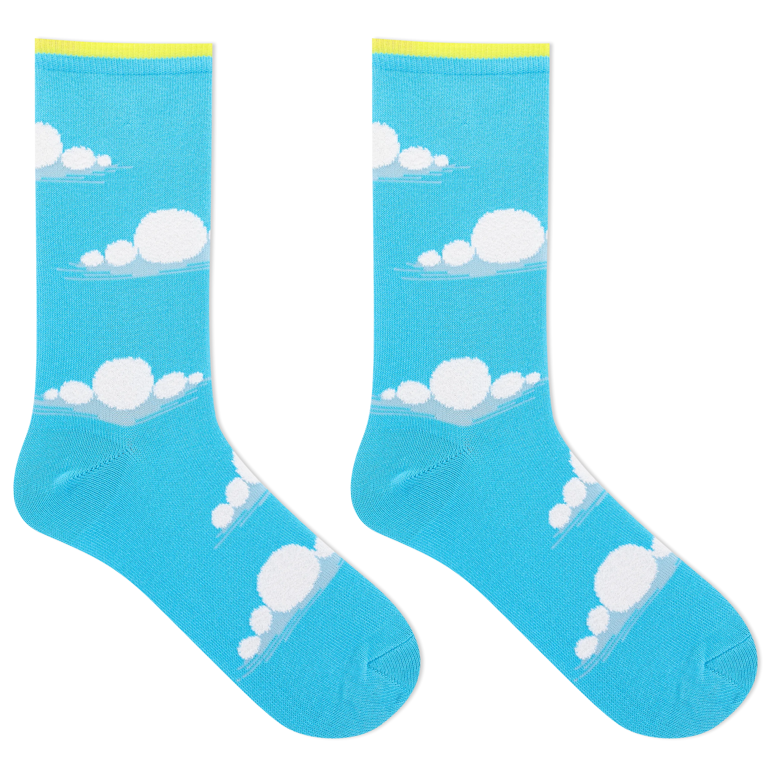 HOTSOX Women's Fuzzy Clouds Crew Sock
