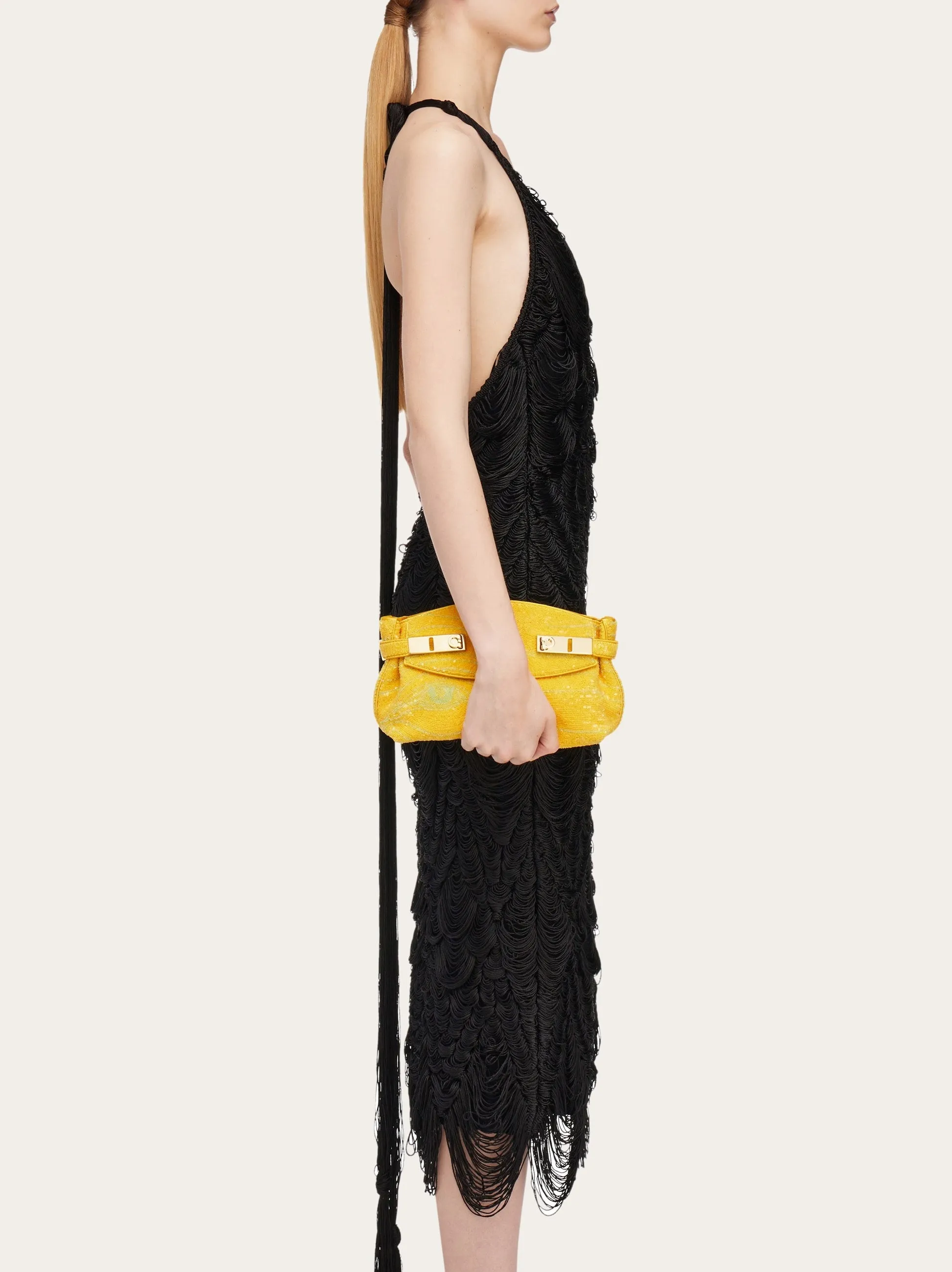Hug Crossbody Bag With Sequins (S)