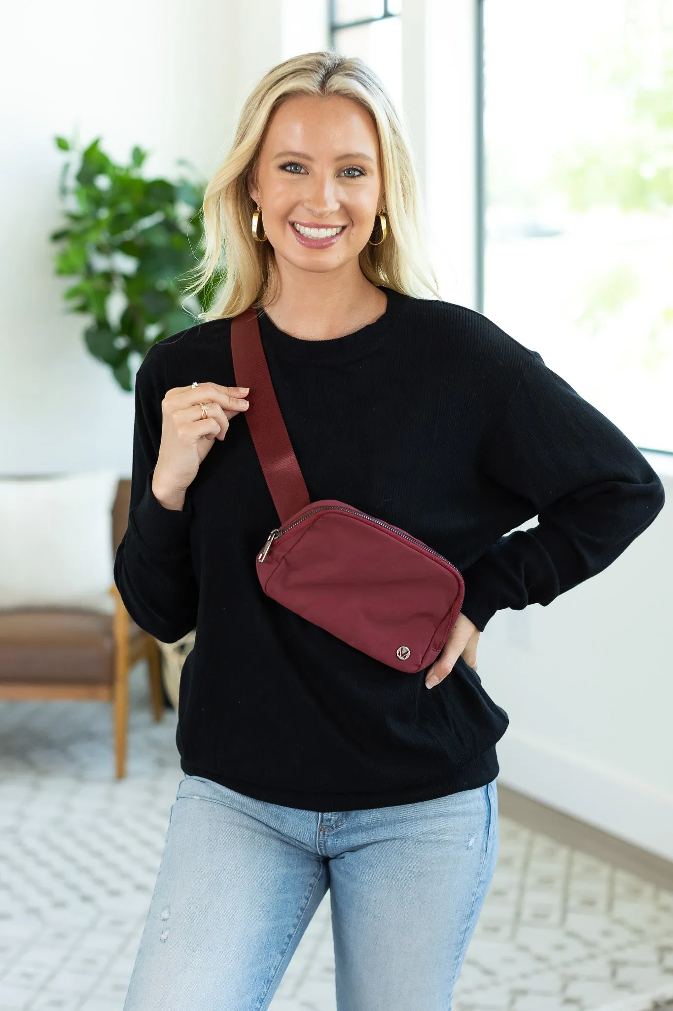 IN STORAGE Bum Bag - Wine | Women's Fanny Pack