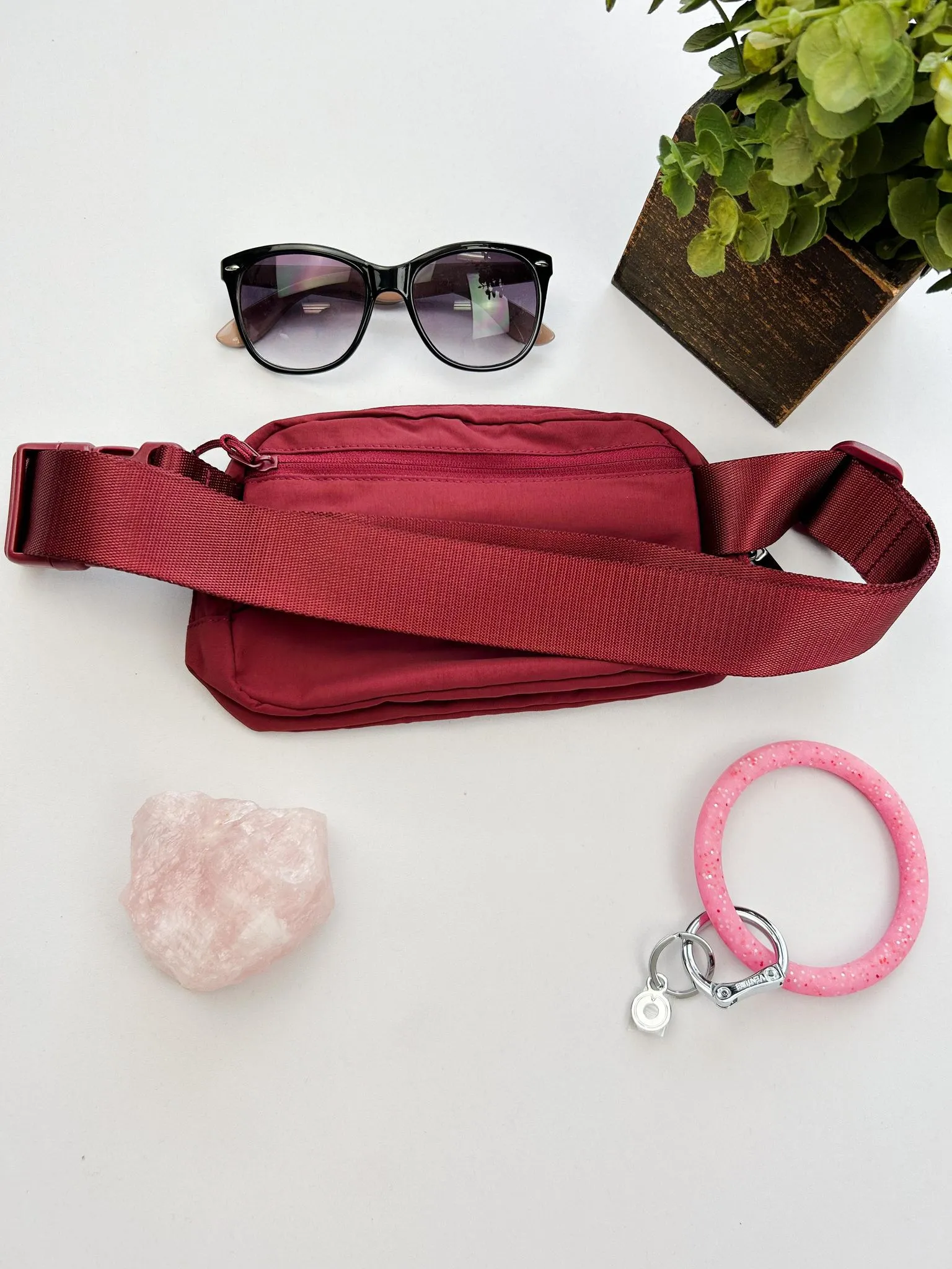 IN STORAGE Bum Bag - Wine | Women's Fanny Pack