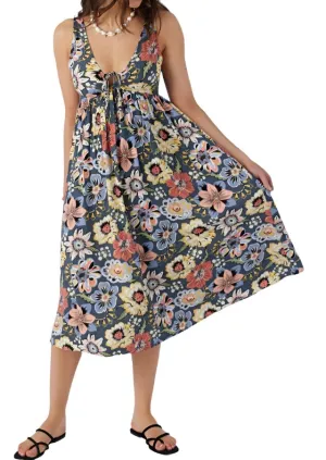 Issy Talitha Floral Midi Dress