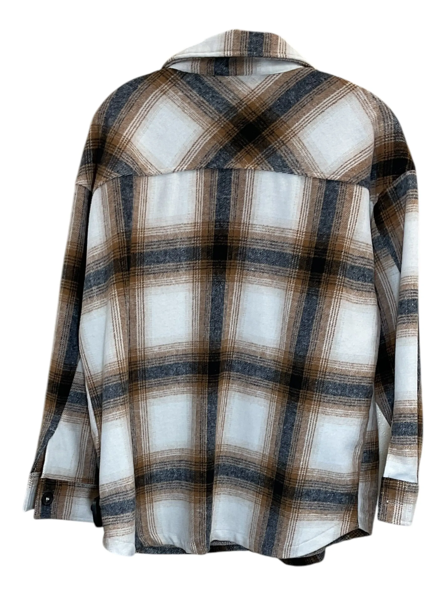 Jacket Shirt By Zenana Outfitters  Size: M