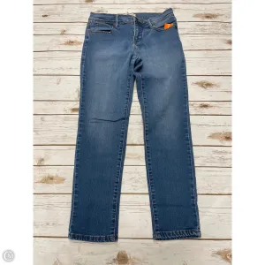Jeans Skinny By Free People In Blue Denim, Size: 6