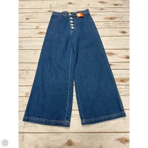 Jeans Wide Leg By Bdg In Blue Denim, Size: 0