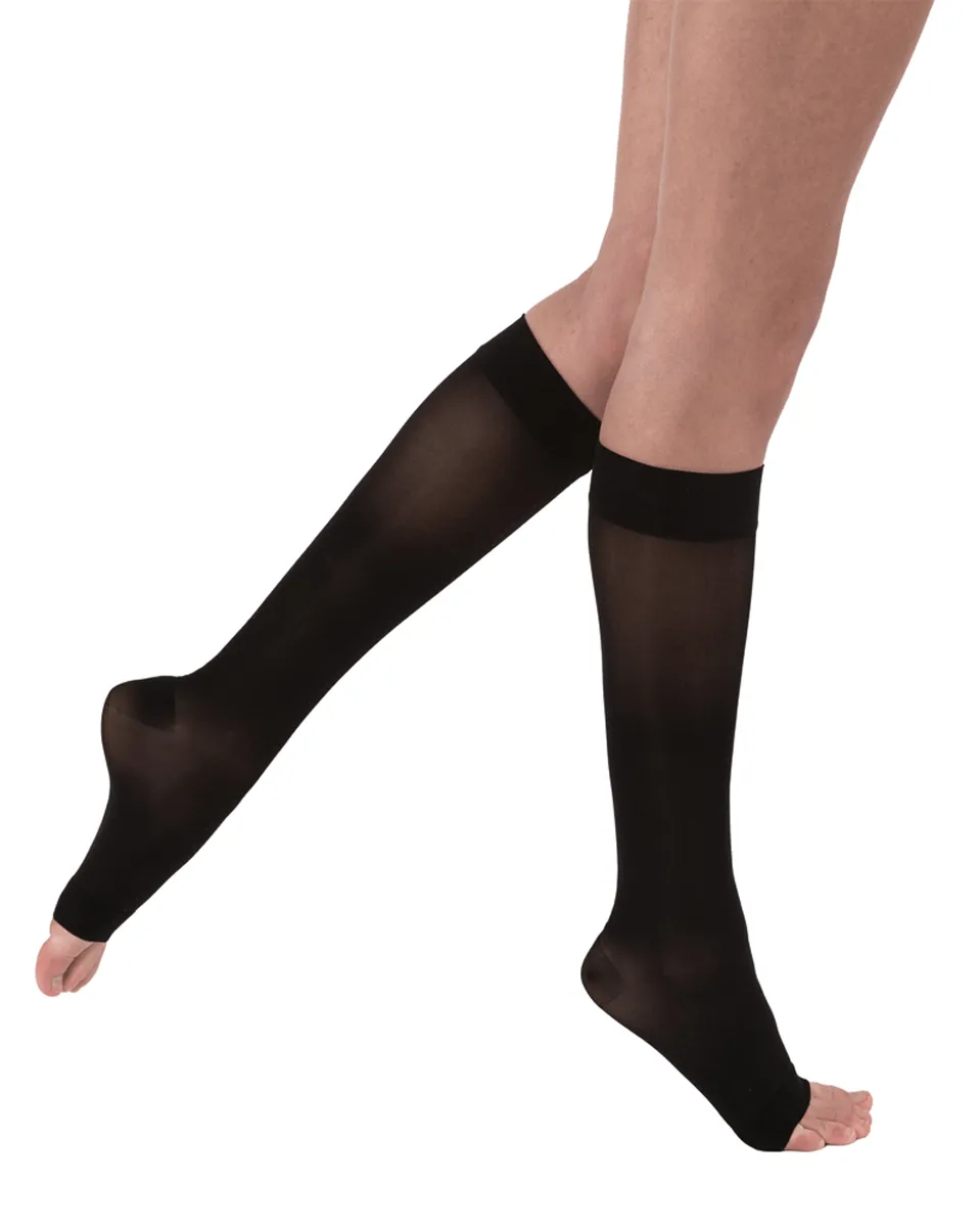Jobst Ultrasheer Knee Highs OPEN TOE 30-40 mmHg
