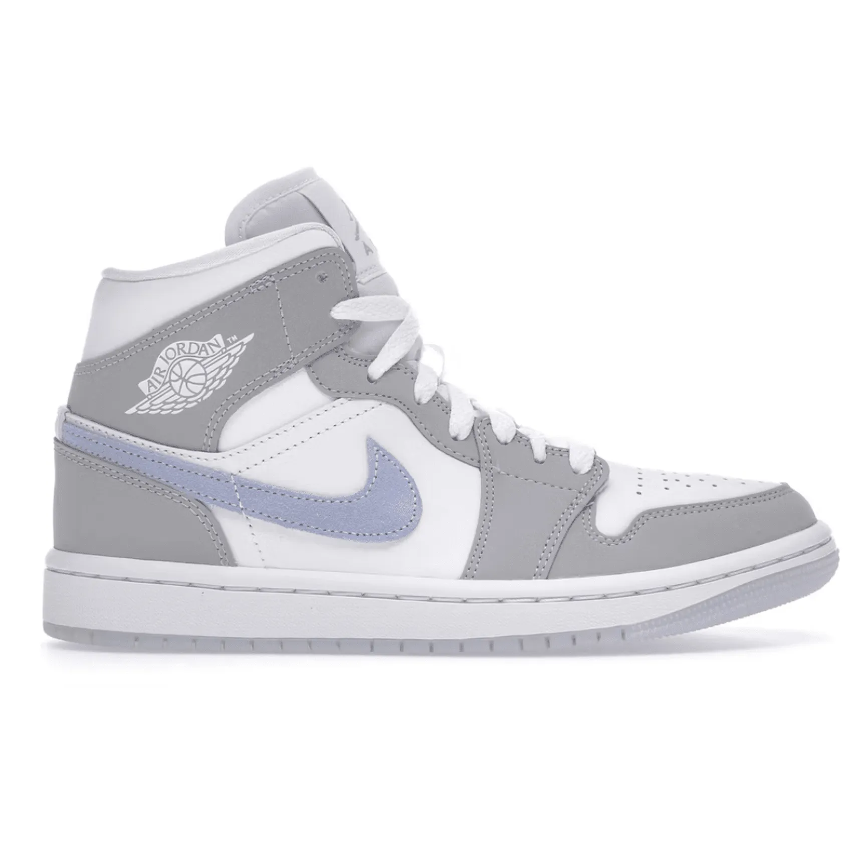 Jordan 1 Mid 'Wolf Grey Aluminum'  W