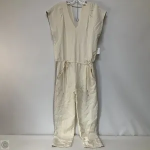 Jumpsuit By Rebecca Taylor In Cream, Size: 6