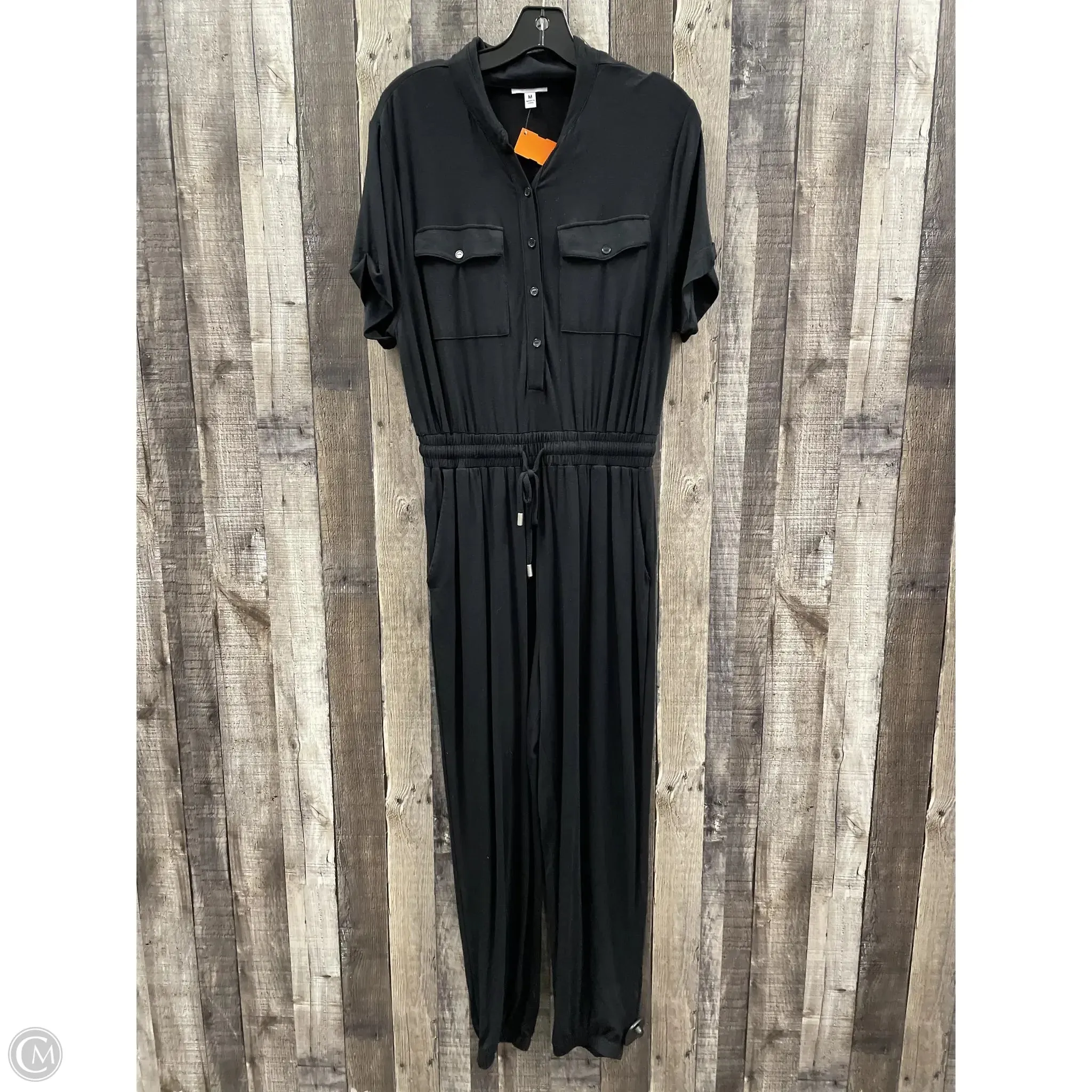 Jumpsuit By Steve Madden In Black, Size: M
