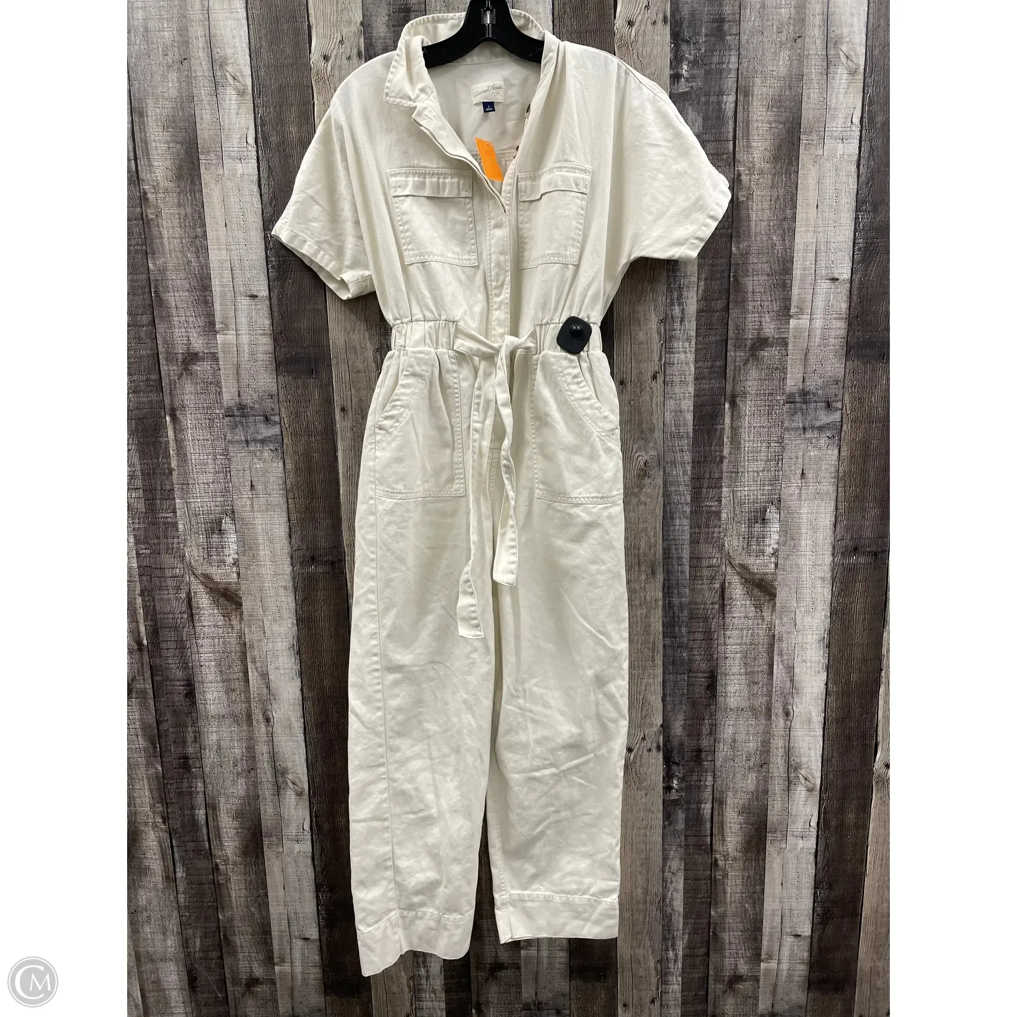 Jumpsuit By Universal Thread In Beige, Size: Xs