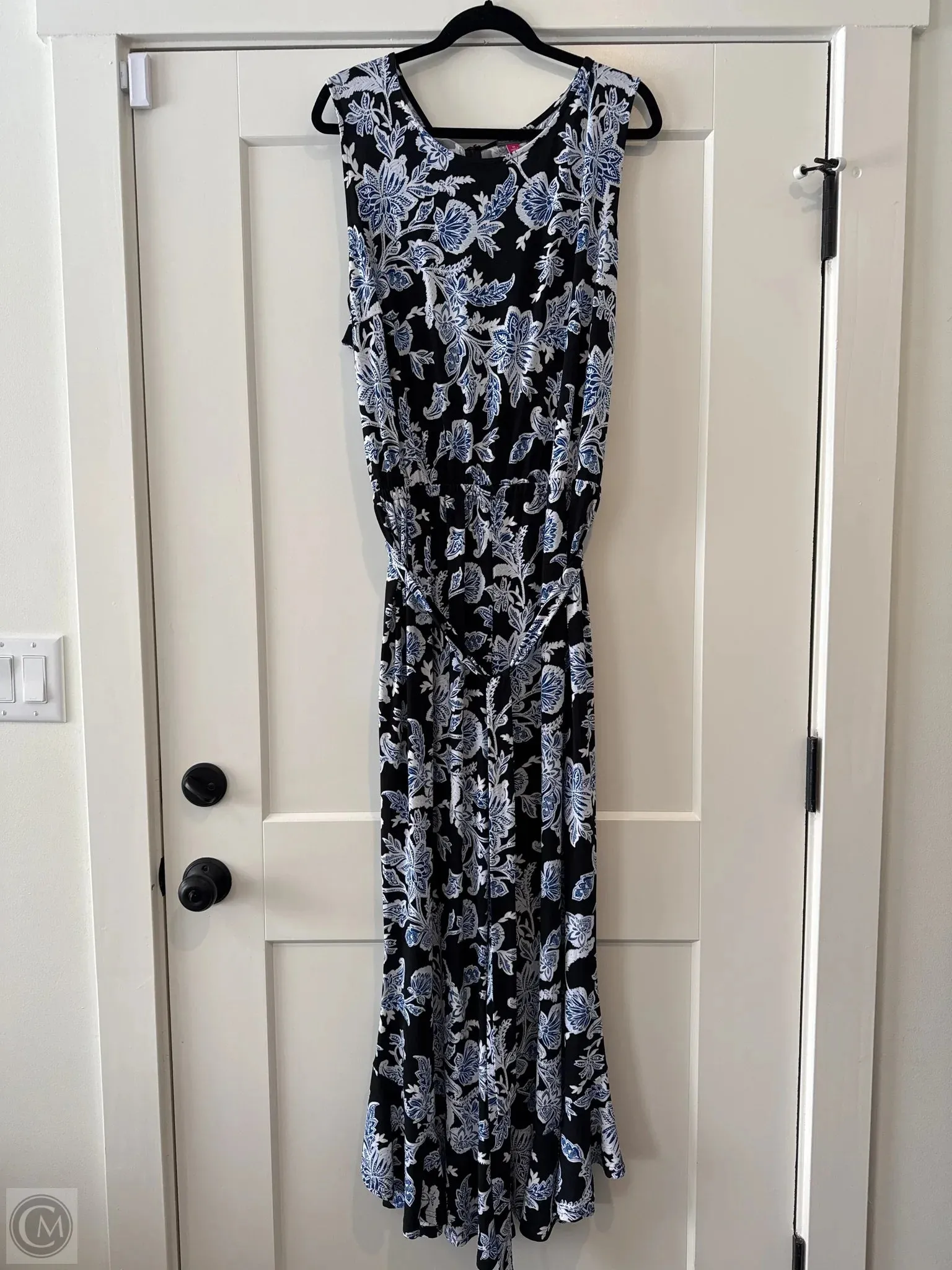 Jumpsuit By Vince Camuto In Black, Size: 3x
