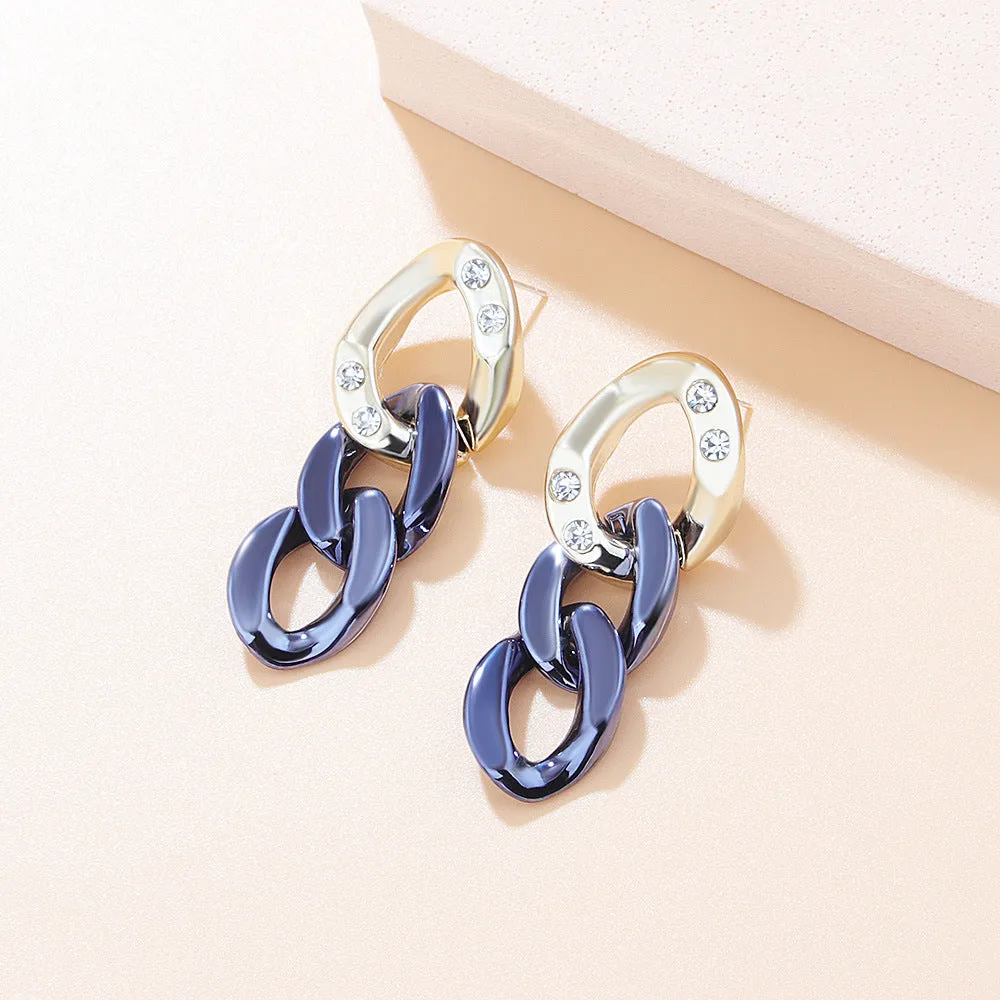 Just lil things Blue Pin  Earrings  jlt11400