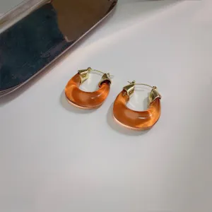 Just lil things Brown Hoop  Earrings  jlt11367