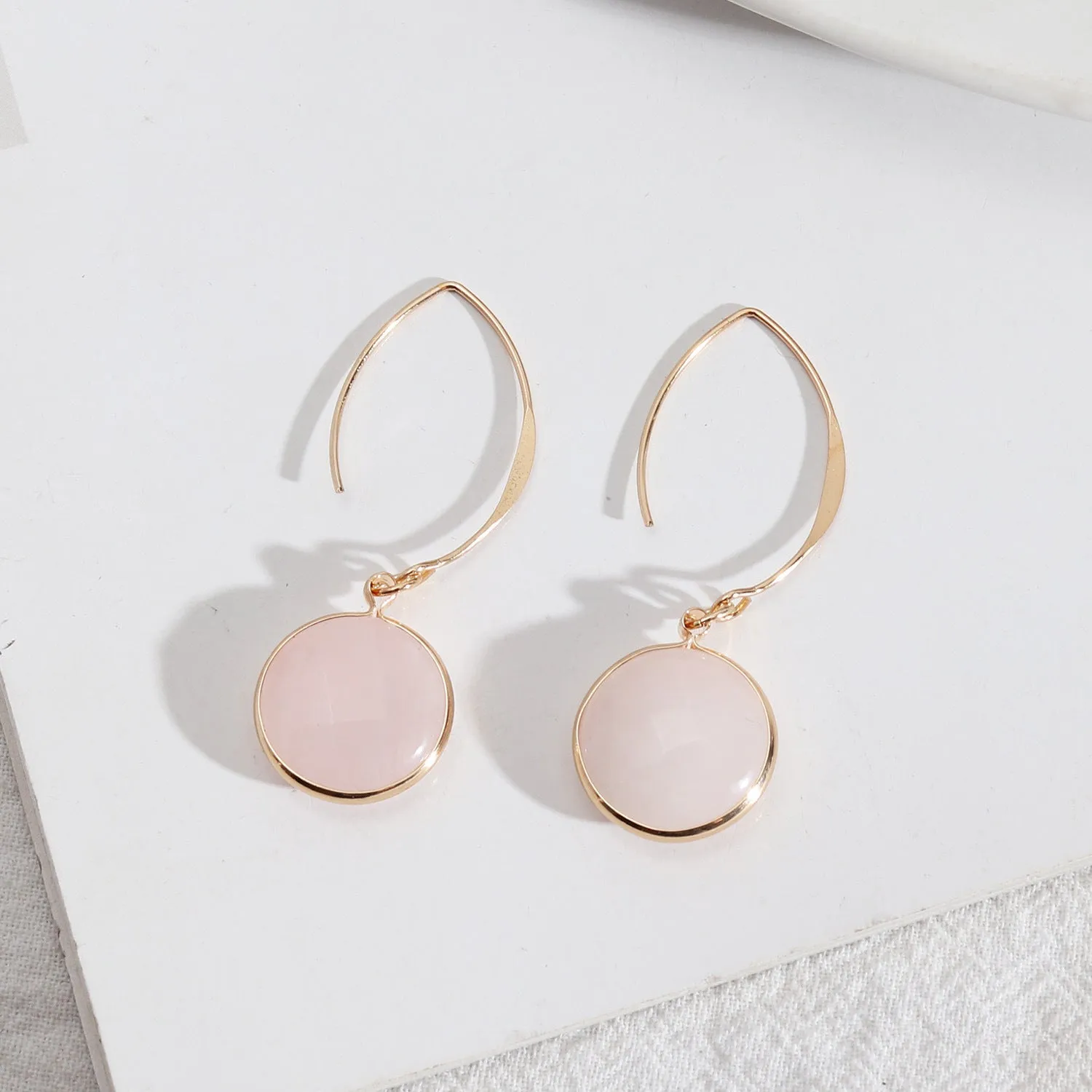 Just lil things Cream Drop  Earrings  jlt11419
