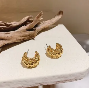 Just lil things Gold Pin  Earrings  jlt11379